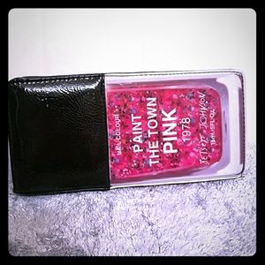 Betsey Johnson Nail Polish Clutch Purse